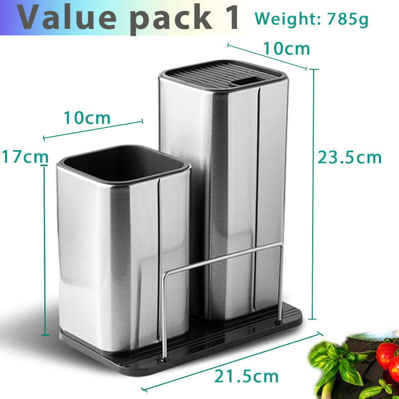 Multi-Use Kitchen Holder- Organize Utensils & Save Counter Space