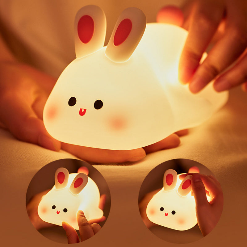 BunnyGlow: Soft light, sweet dreams for your little one.