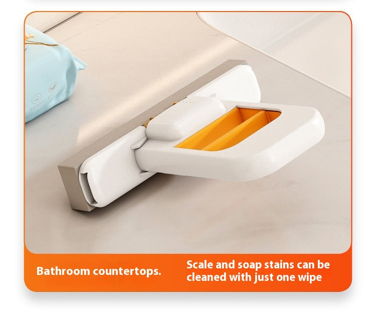 Portable Handheld Mop- Easy Cleaning For Kitchen, Bathroom & Car