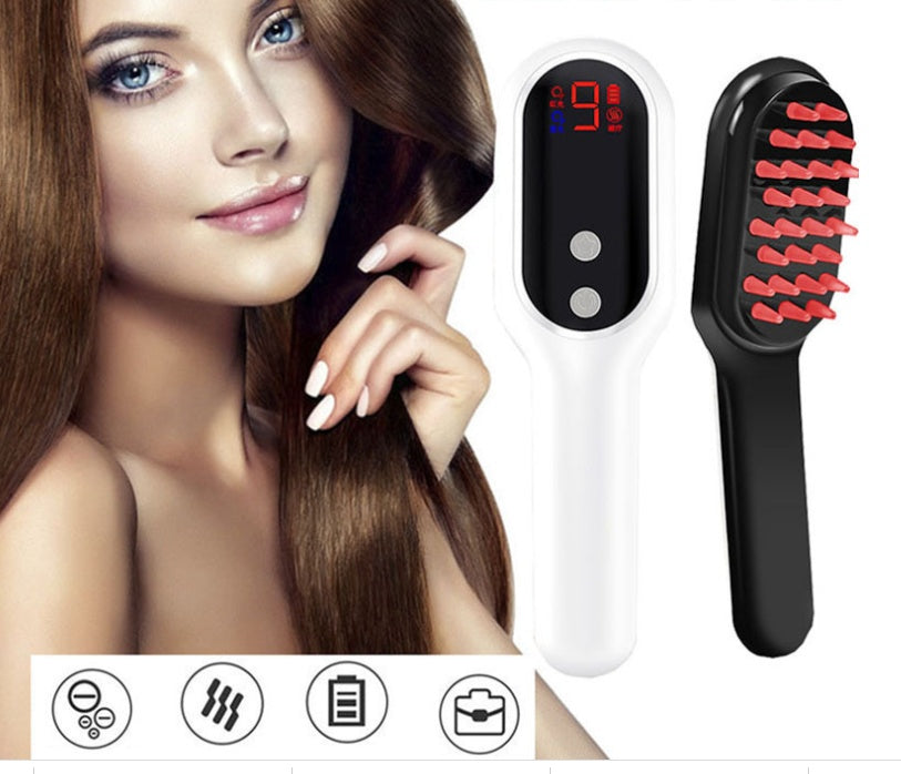 Comb Blue Red Light Scalp Massager comb