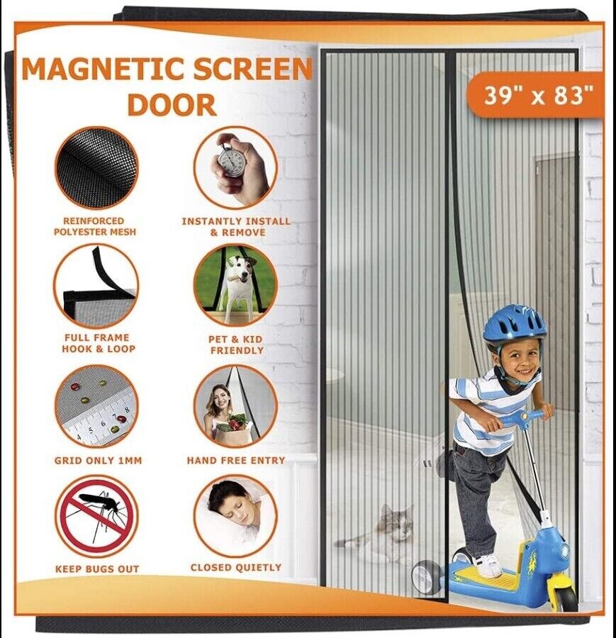 Magnetic Screen Door