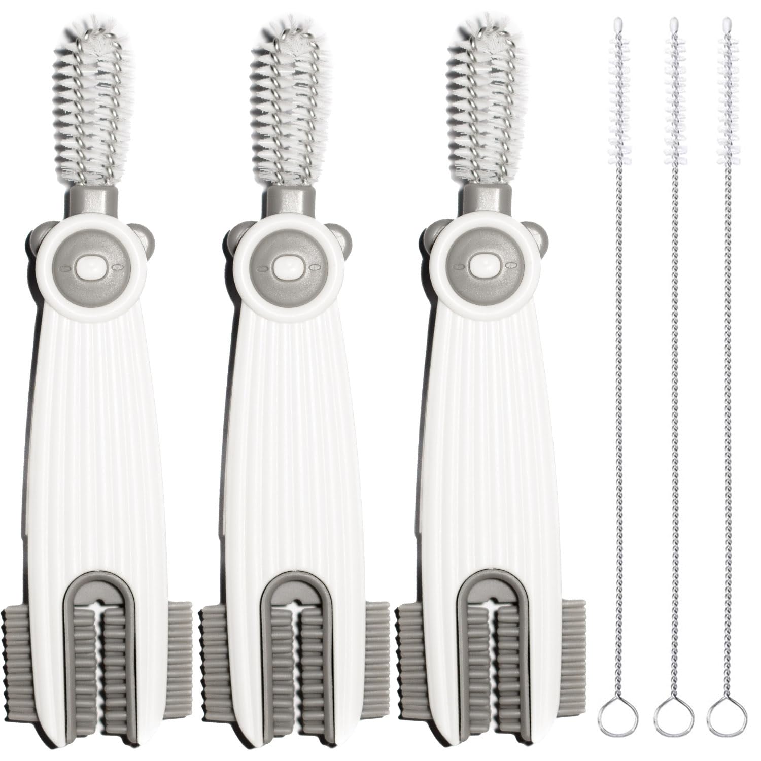 3-in-1 Cup Lid Gap Cleaning Brush Set