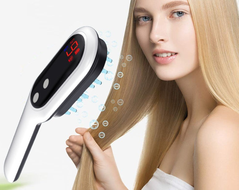 Comb Blue Red Light Scalp Massager comb