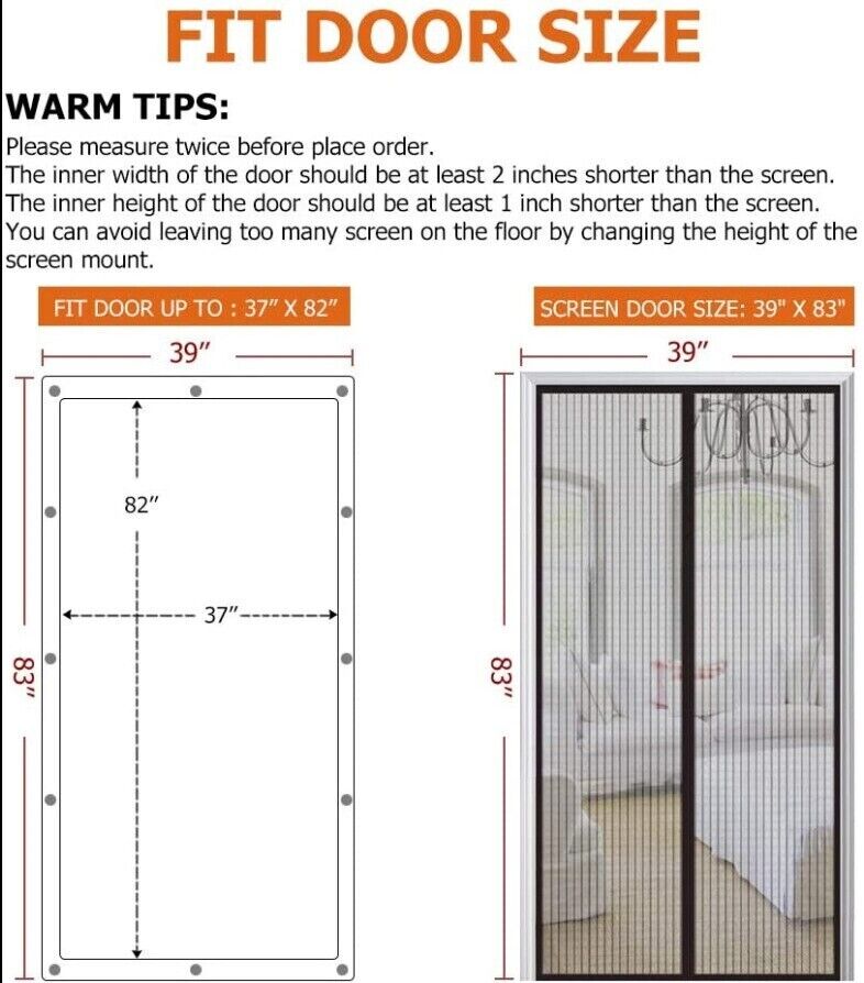 Magnetic Screen Door